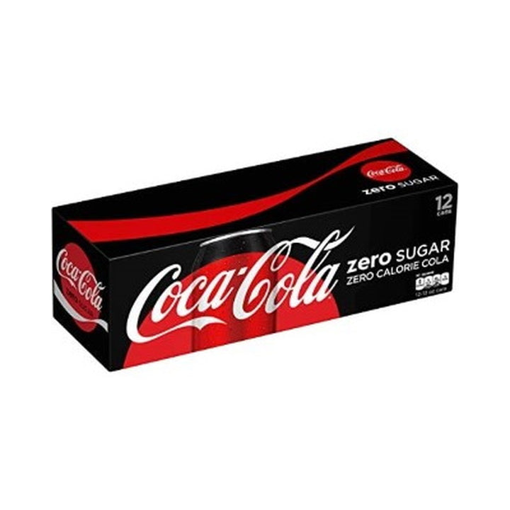 Coca-Cola Soda Zero 355ml Cans 12 Pack
