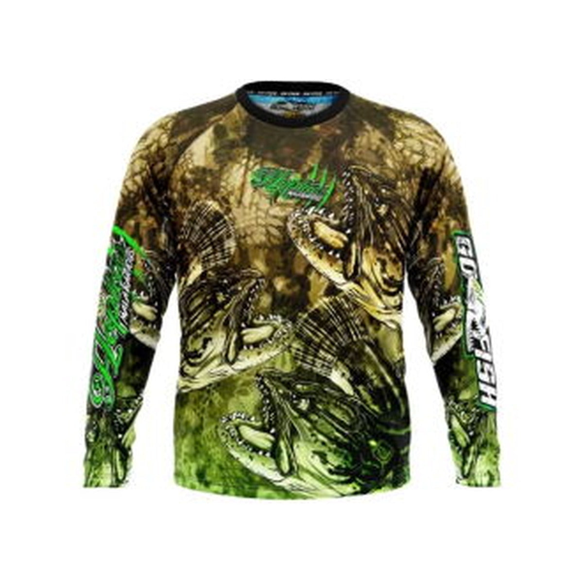 Go Fish Wolf Fish "Hoplias" Fishing Shirt