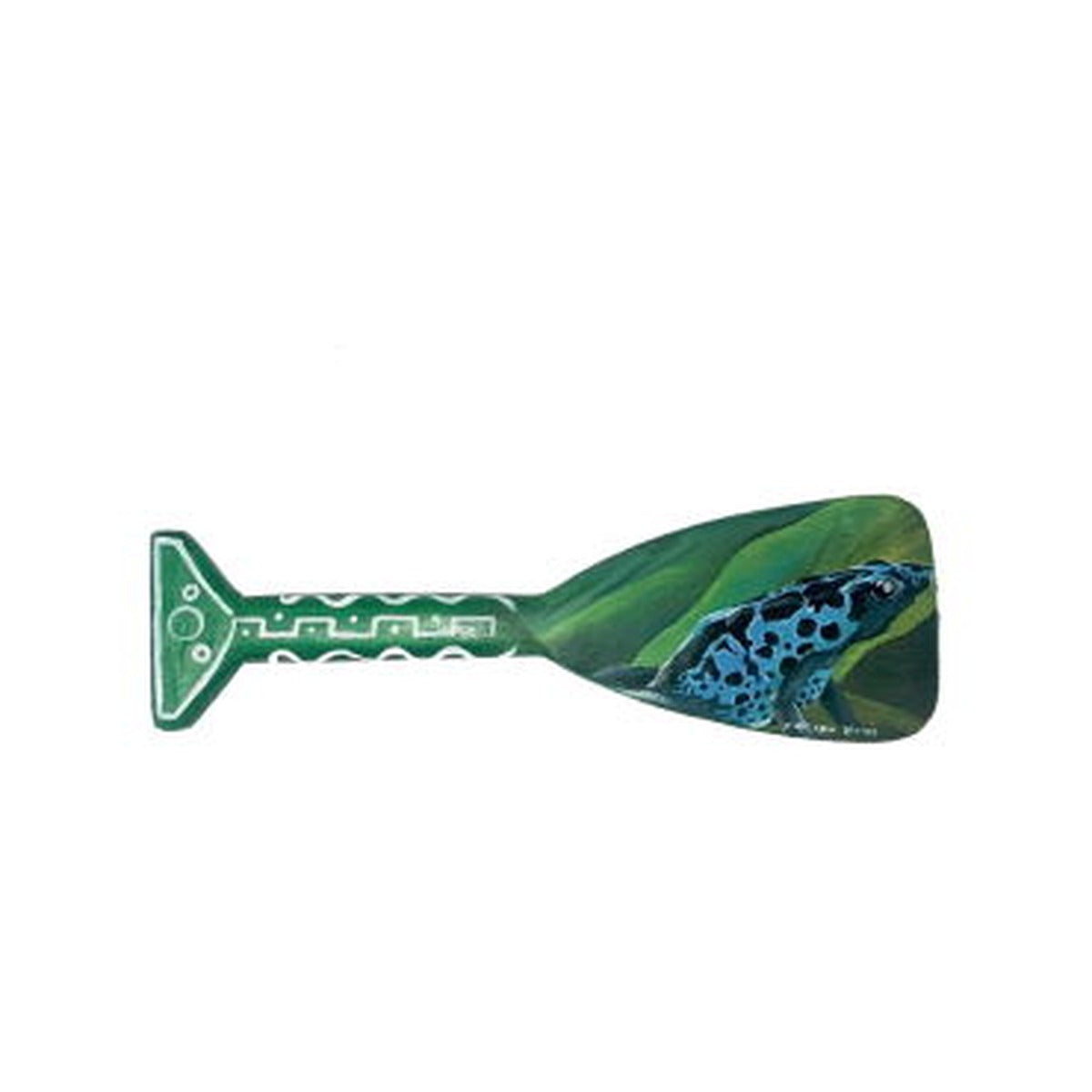 Fish Paddle Mini Blue Posion Dart Frog