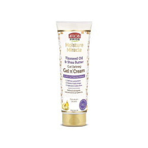African Pride Gel n' Cream Flaxseed Oil & Shea Butter 6 oz