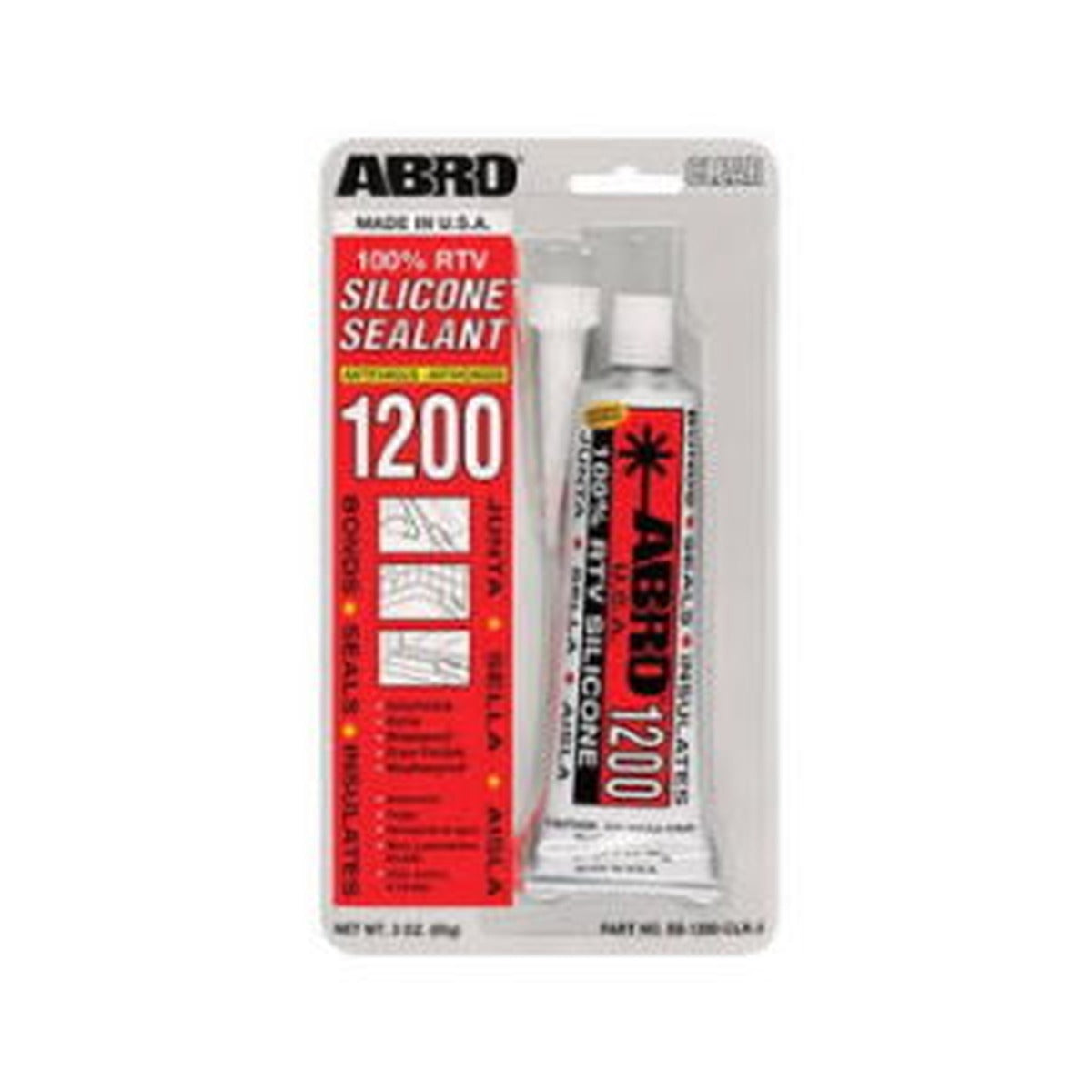 Silicone Abro 1200 Clear 3 oz