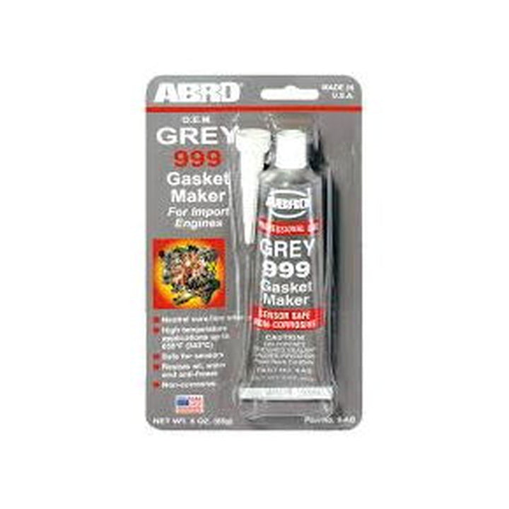 Silicone Gasket Maker Abro 999 Grey 3 oz