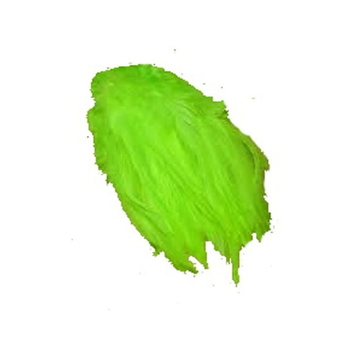 Fly Tying Super Fly Saddle Strung Chartreuse