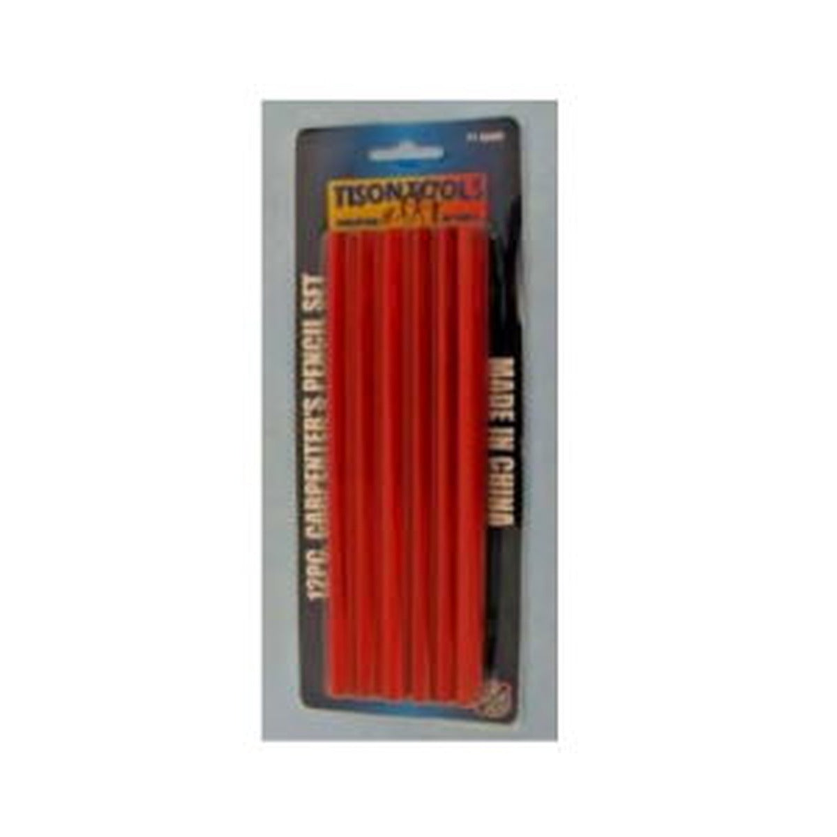 Carpenter's Pencil Set Tison Tools 12 pieces