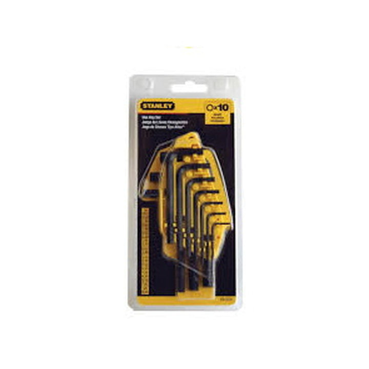 Hex Key Set Stanley 10 pieces