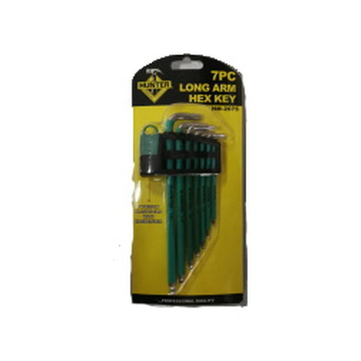 Long Arm Hex Key Hunter 7 pieces