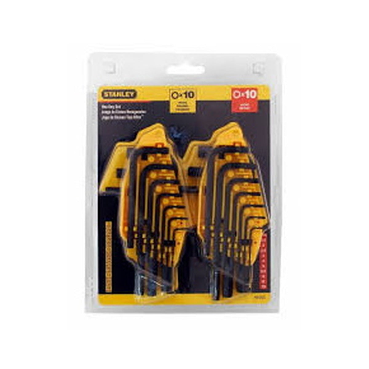 Hex Key Set Stanley 20 pieces