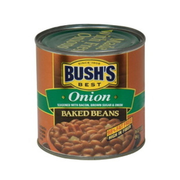 Baked Beans Bush's Onion 16oz