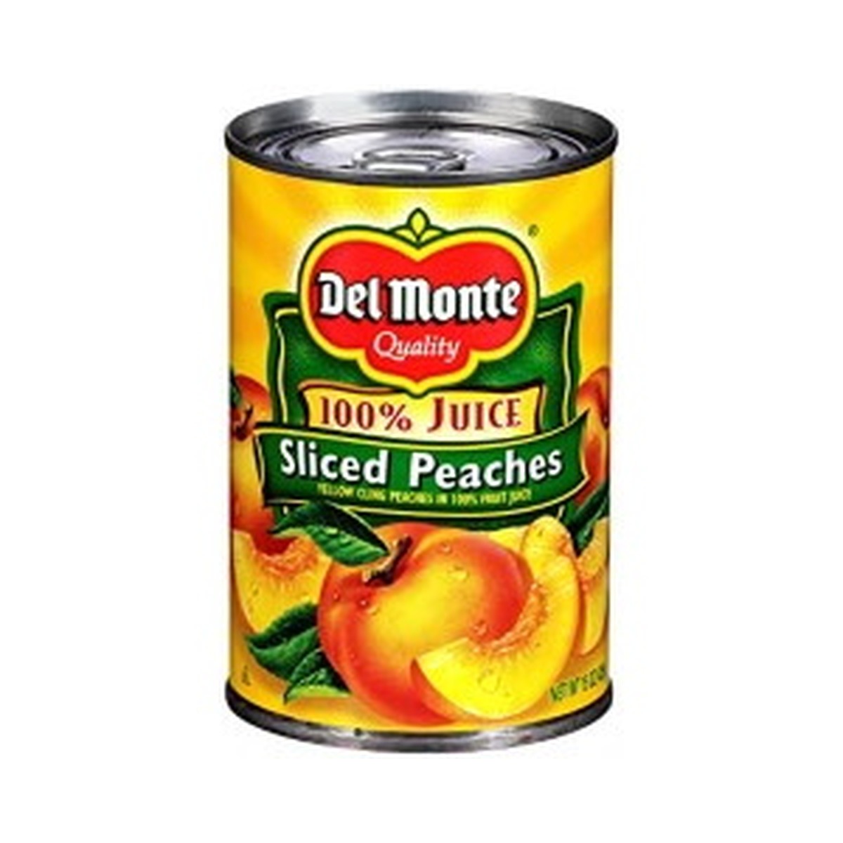 Fruit Peaches Sliced Del Monte 15oz