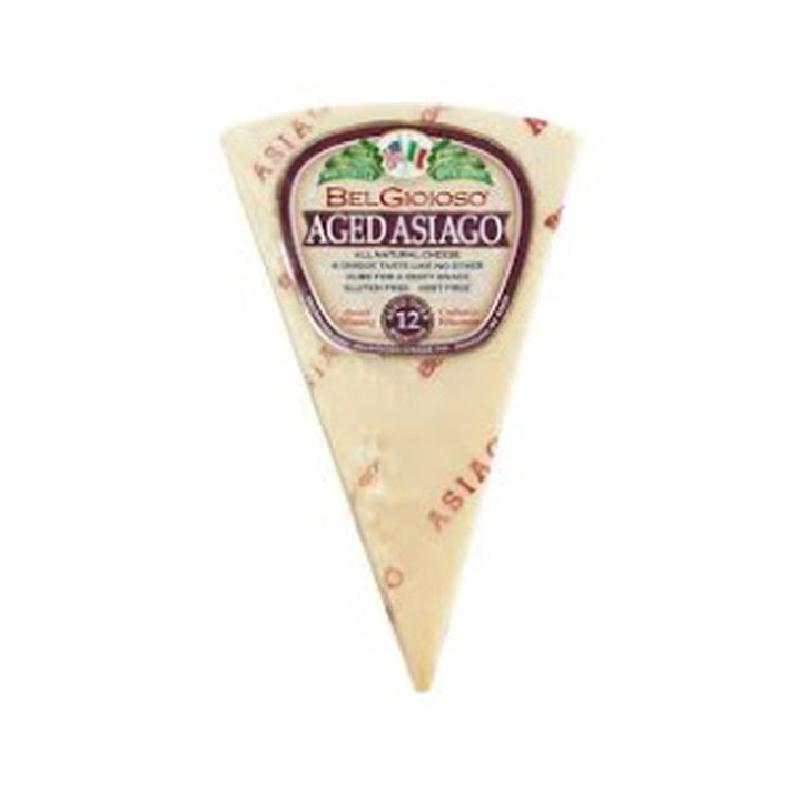 Cheese Belgioioso Aged Asiago Wedge 226 g