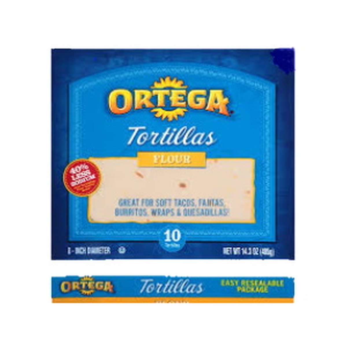 Tortillas Ortega Flour 8" 10 Count