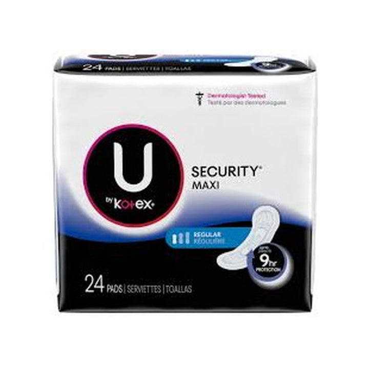 Kotex Maxi Security Regular No Wings 24 count