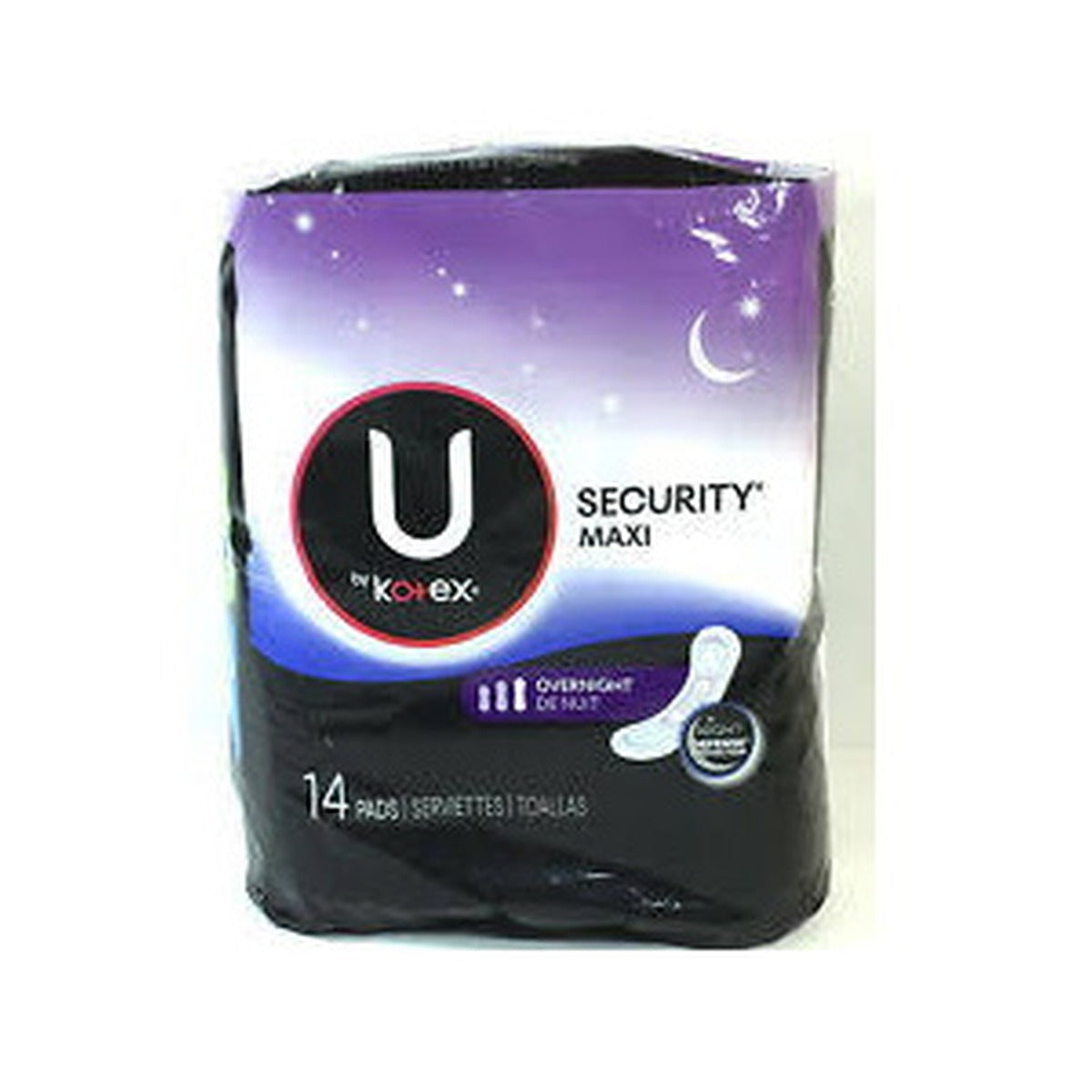 Kotex Overnight No wings 14 count
