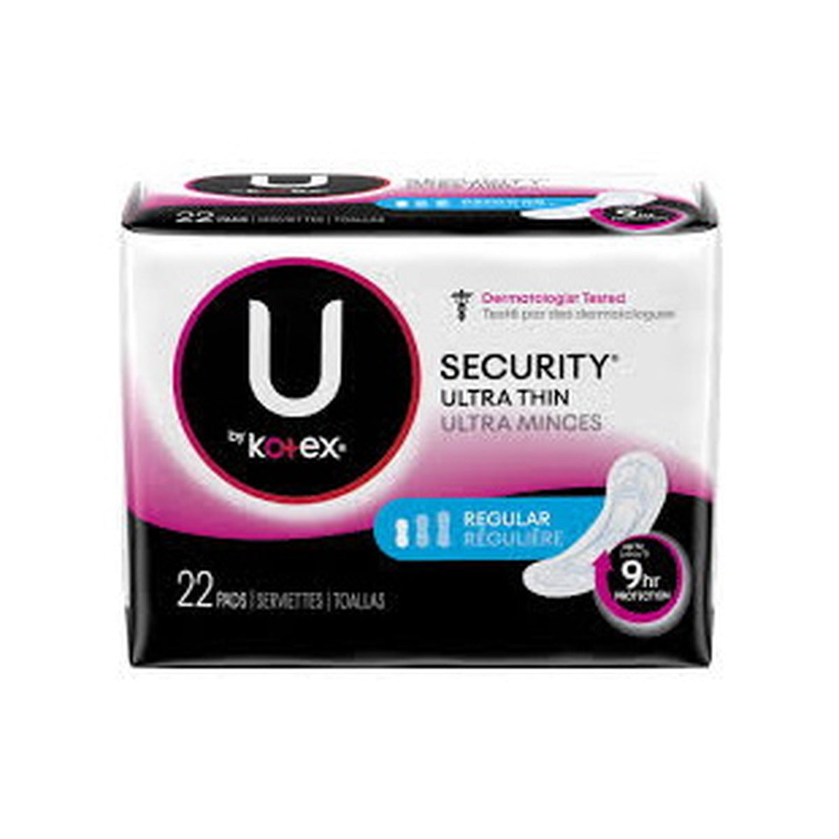 Kotex Ultra Thin Regular No Wings 22 count
