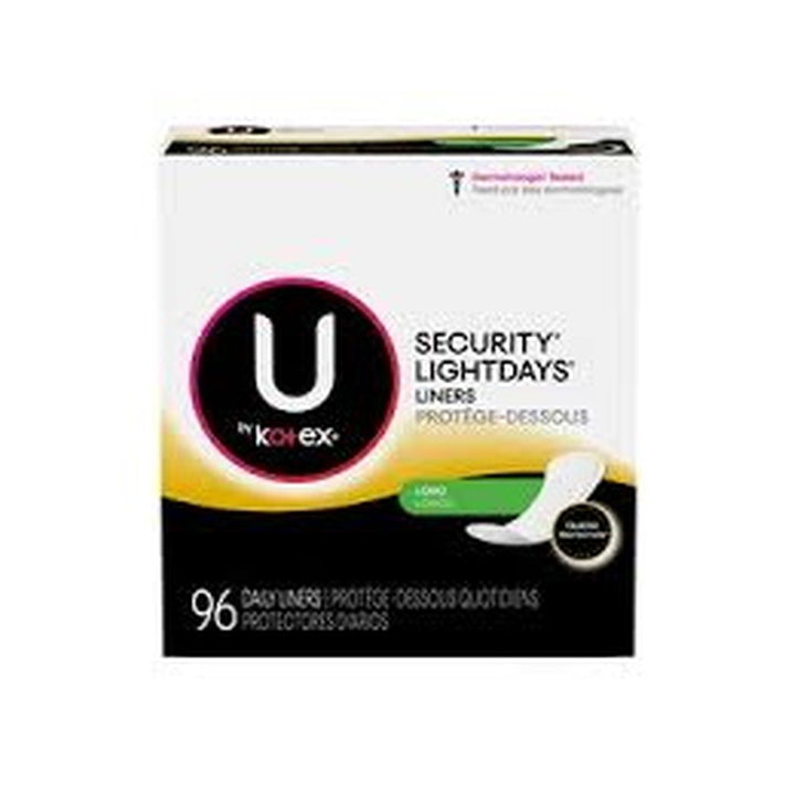 Kotex Lightdays Long Liners 96 count