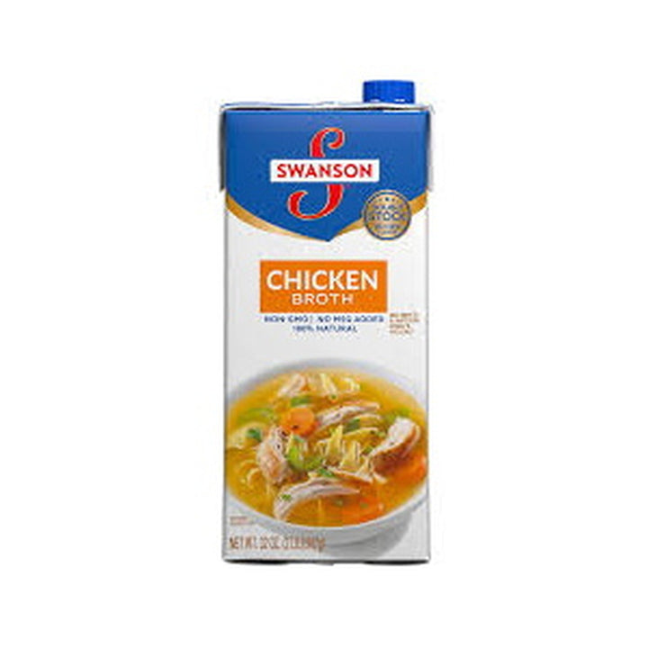 Chicken Broth Swanson 32 oz