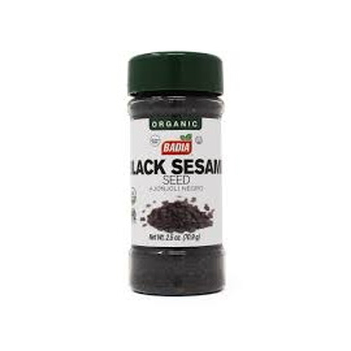 Badia Black Sesame Seed Whole Organic 2.5oz