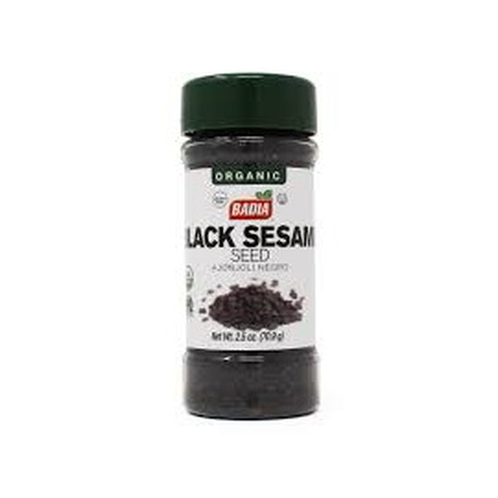 Badia Black Sesame Seed Whole Organic 2.5oz