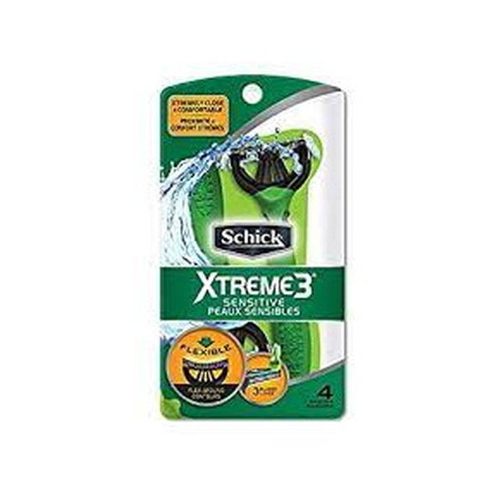 Shaver Schick Xtreme 3 Sensitive 4 count