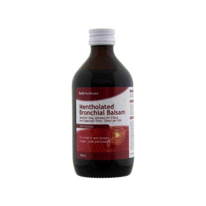 Bells Mentholated Bronchial Balsam 200Ml