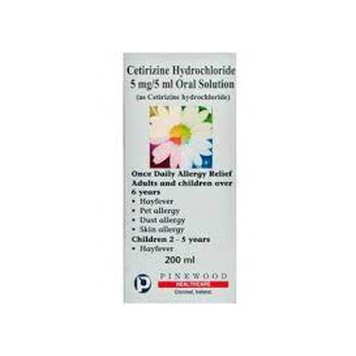 Pinewood Cetirizine 5Mg/5 Ml 200Ml