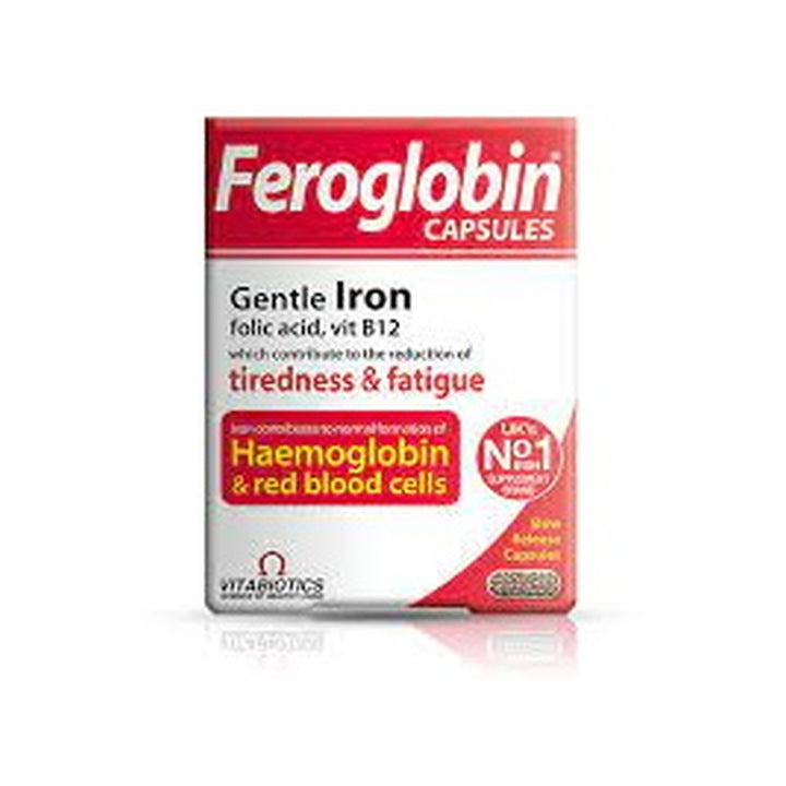 Vitabiotics Feroglobin 30'Capsules