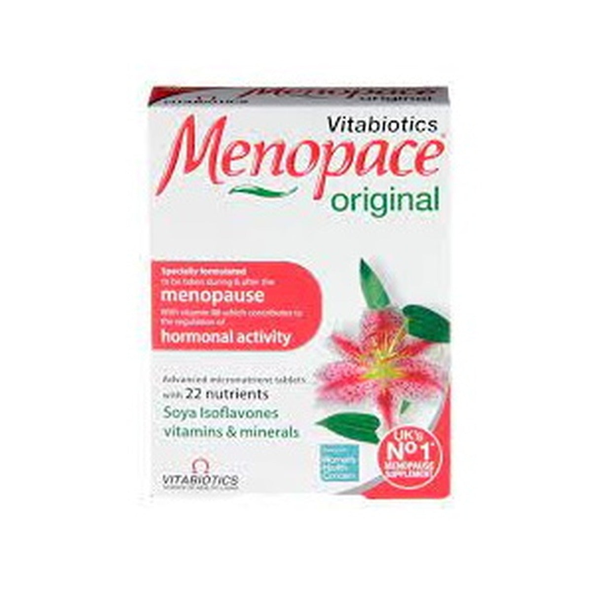 Vitabiotics Menopace Tablets 30'