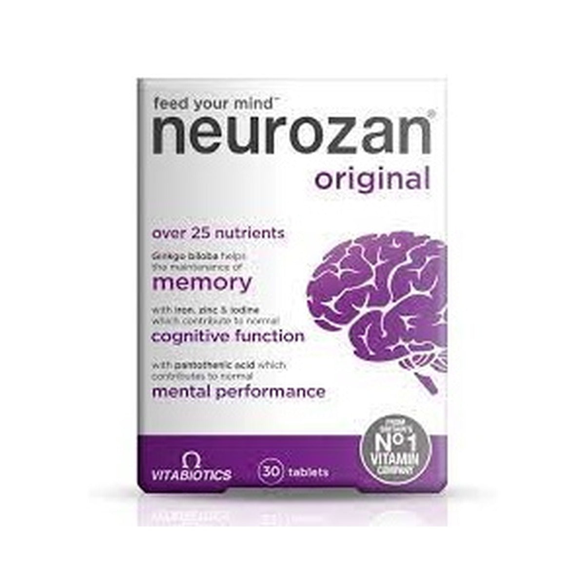 Vitabiotics Neurozan (Brain) 30 Tabs