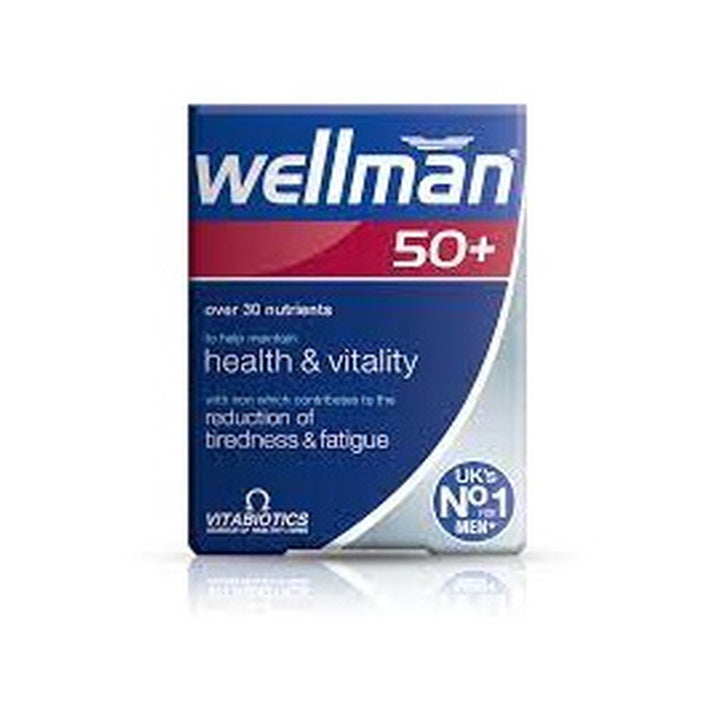 Vitabiotics Wellman 50+ 30 Tabs