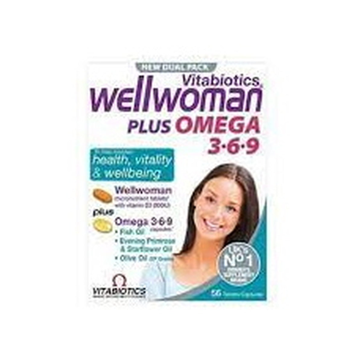 Vitabiotics Wellwoman+Omega 369 56'S