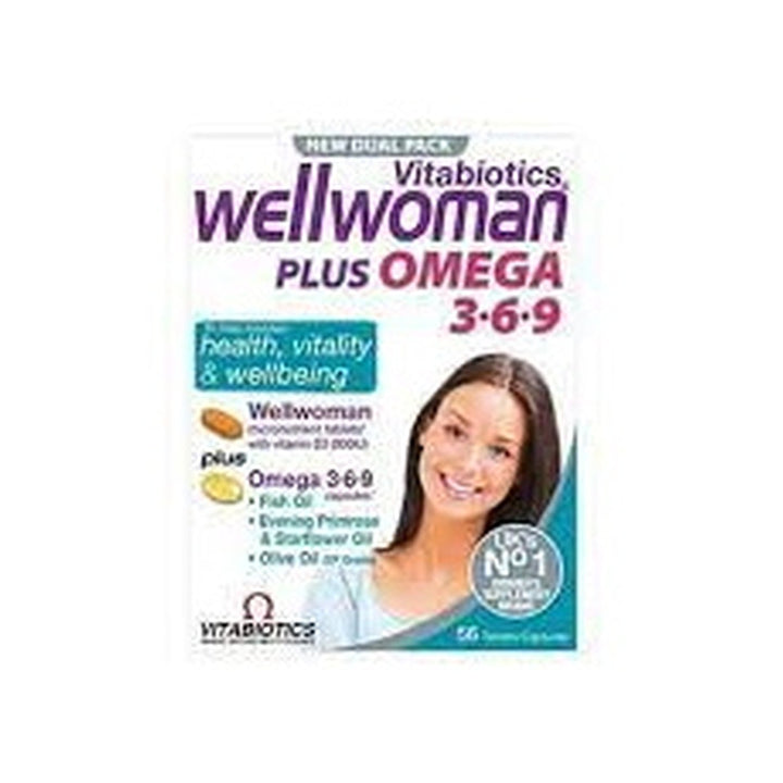 Vitabiotics Wellwoman+Omega 369 56'S