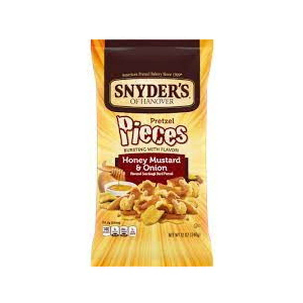 Snyder's of Hanover Pretzel Pieces Honey Mustard& Onion 12oz
