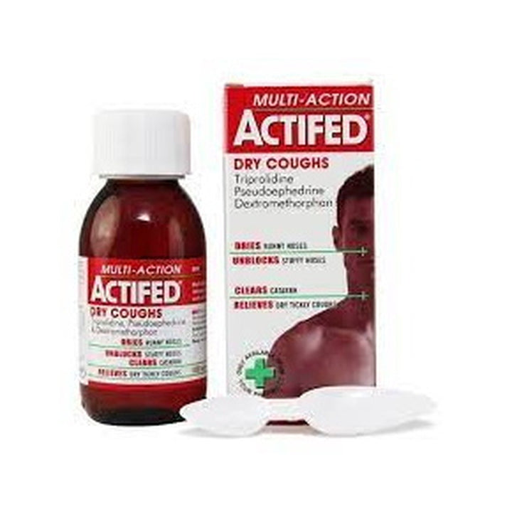 Actifed Multi- Action 100Ml Dry Cough