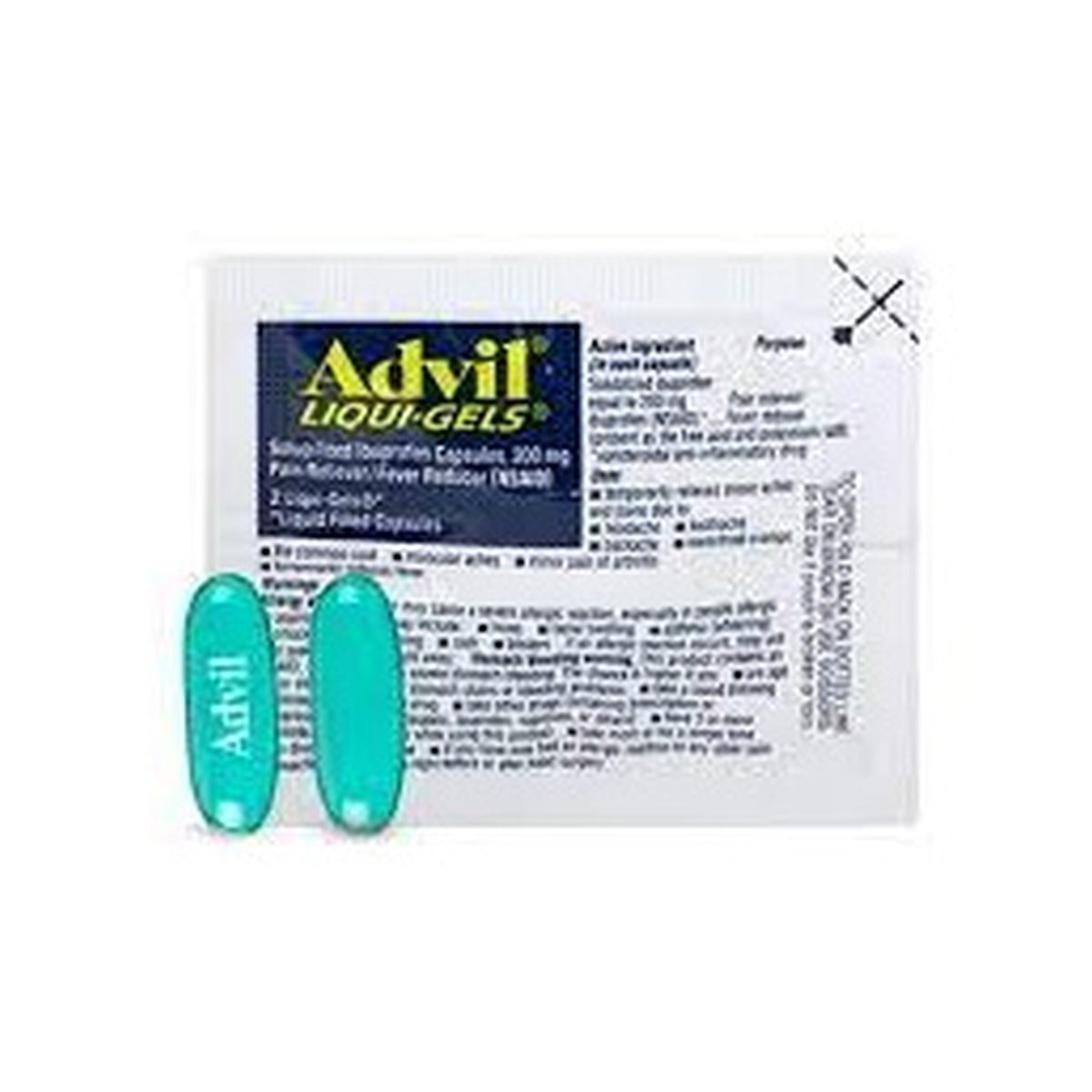 Advil Liqui Gel Pkts 200Mg
