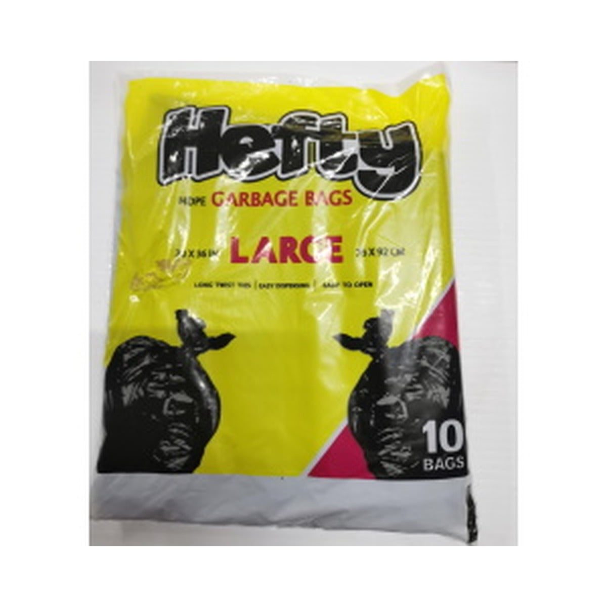 Garbage Bags Hefty Large 10 count