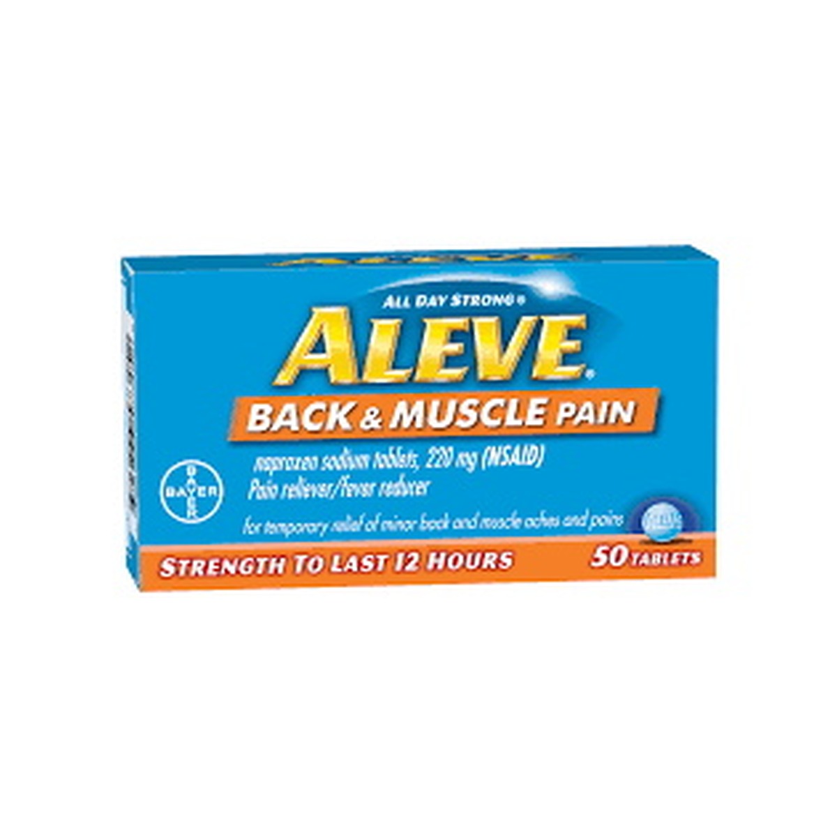 Aleve Back & Muscle Pain 50'S