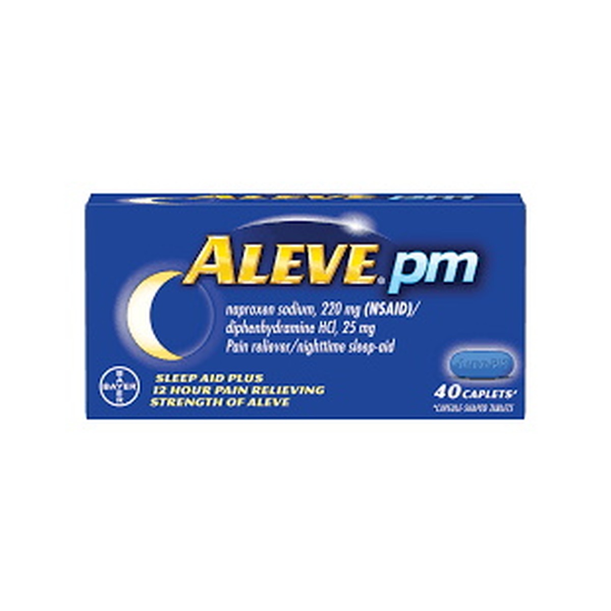 Aleve PM 40 Caplets