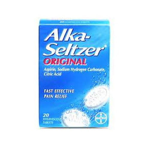 Alka-Seltzer 20'S Original Bayer