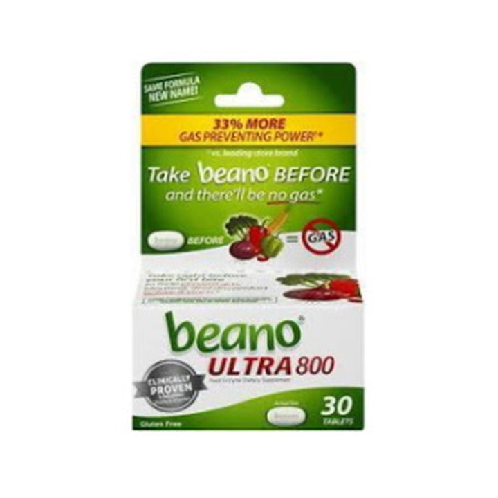 Beano Ultra 800 30 Tabs Gas