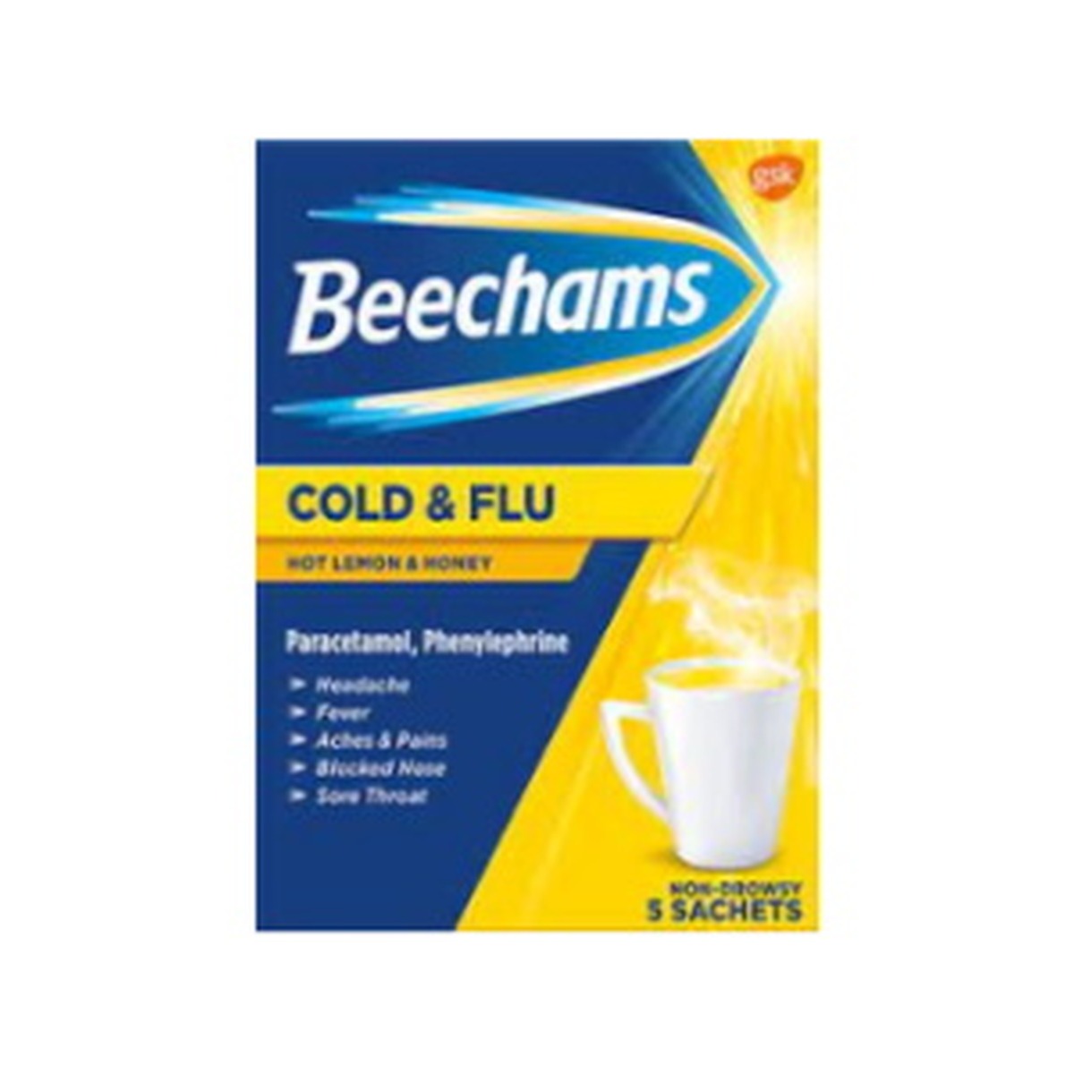 Beechams Cold&Flu Powder 5'S