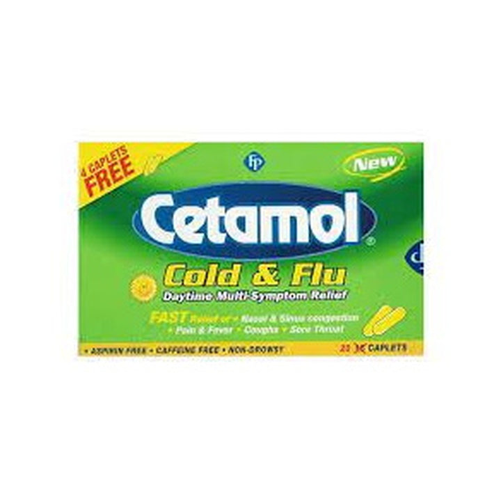 Cetamol Cold & Flu Daytime 20'S