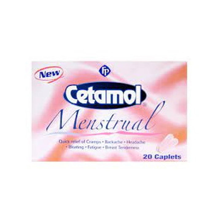 Cetamol Menstrual Caps 20'S