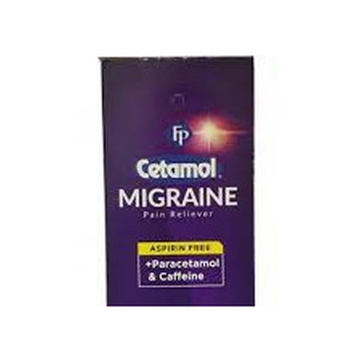 Cetamol Migrain 2'Pk Caps
