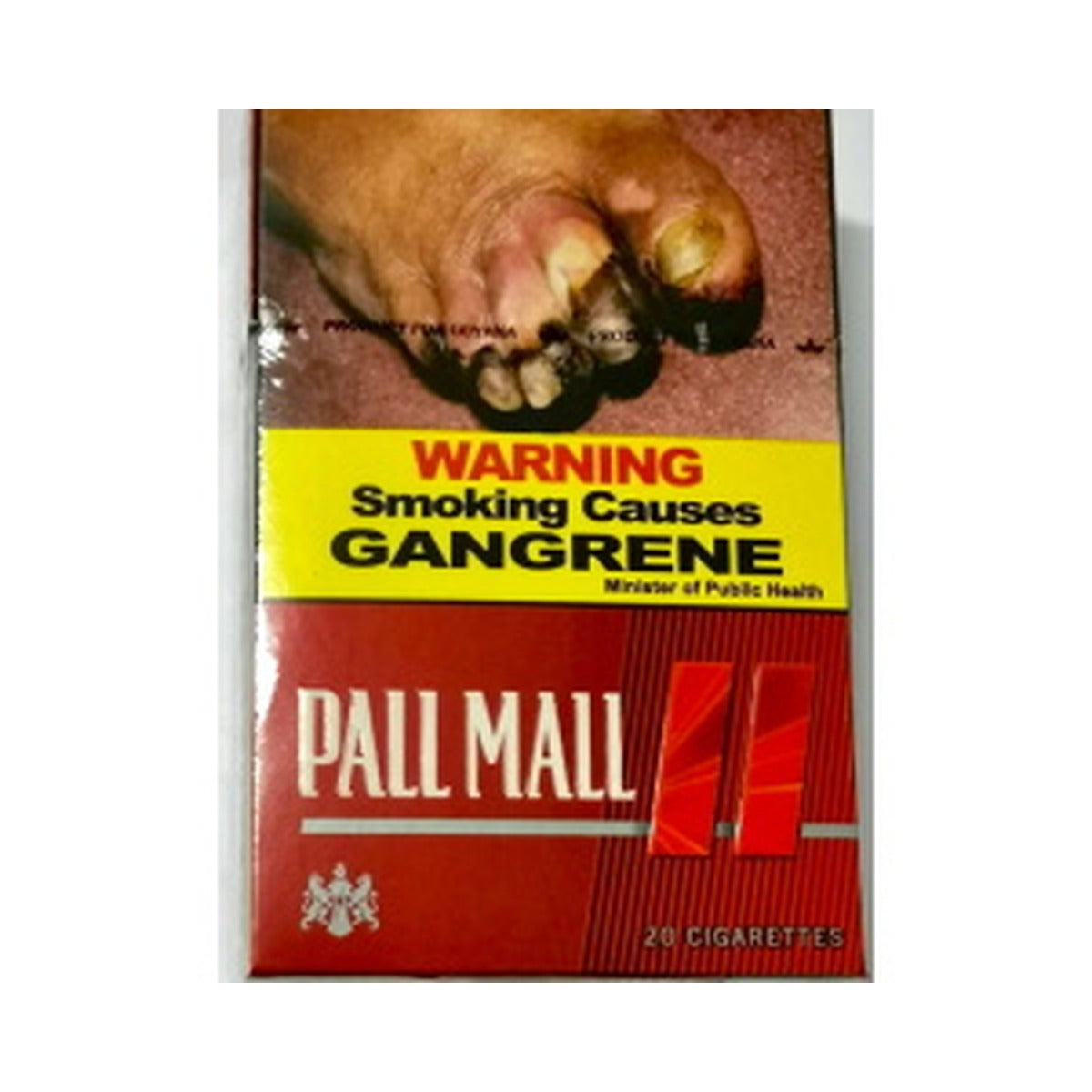 Pall Mall Red 20 Cigarettes