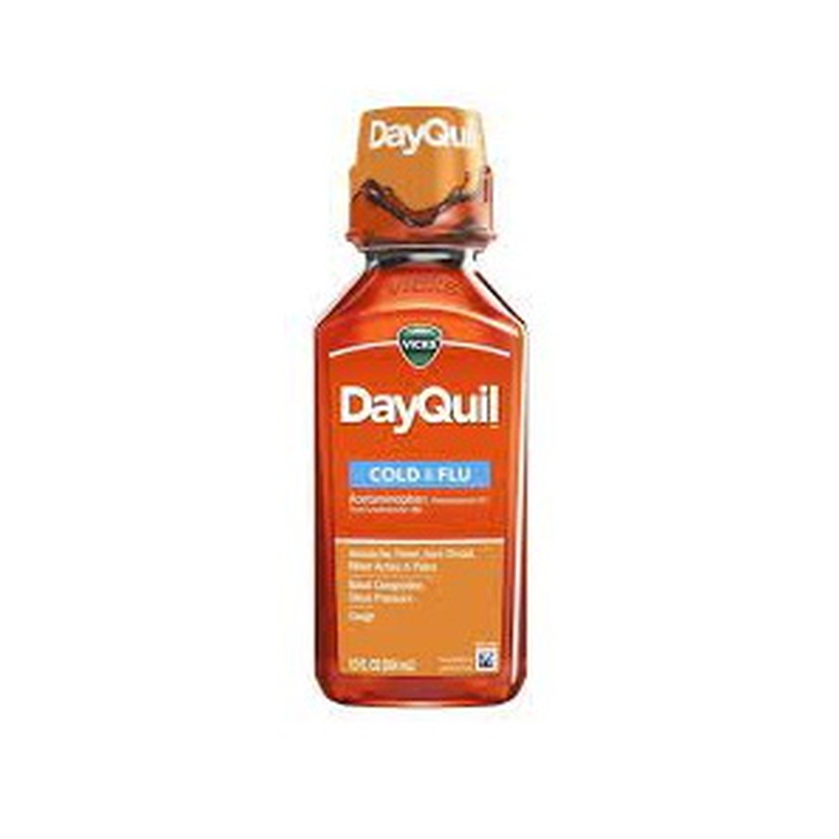 Dayquil Cold & Flu Liquid 12oz