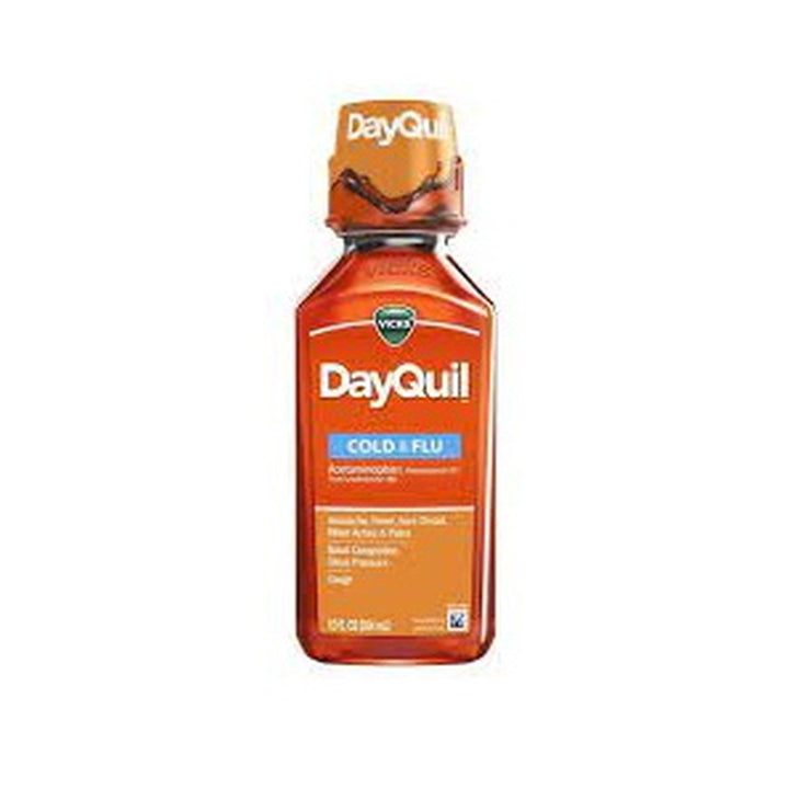 Dayquil Cold & Flu Liquid 12oz