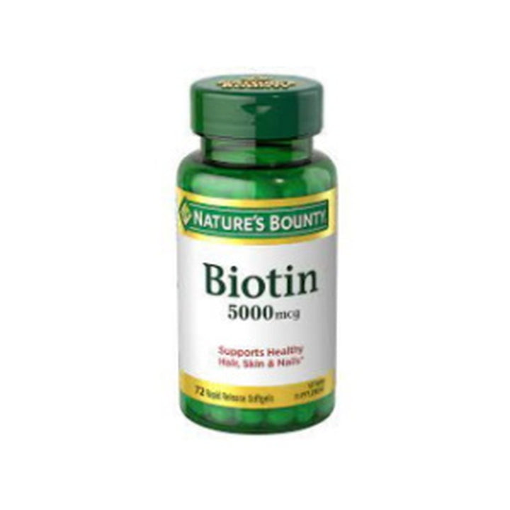 N/B Biotin 5000Mcg 72 S/Gels