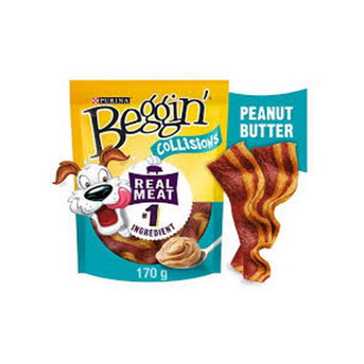 Dog Food Purina Beggin With Bacon & Peanut Butter 6oz