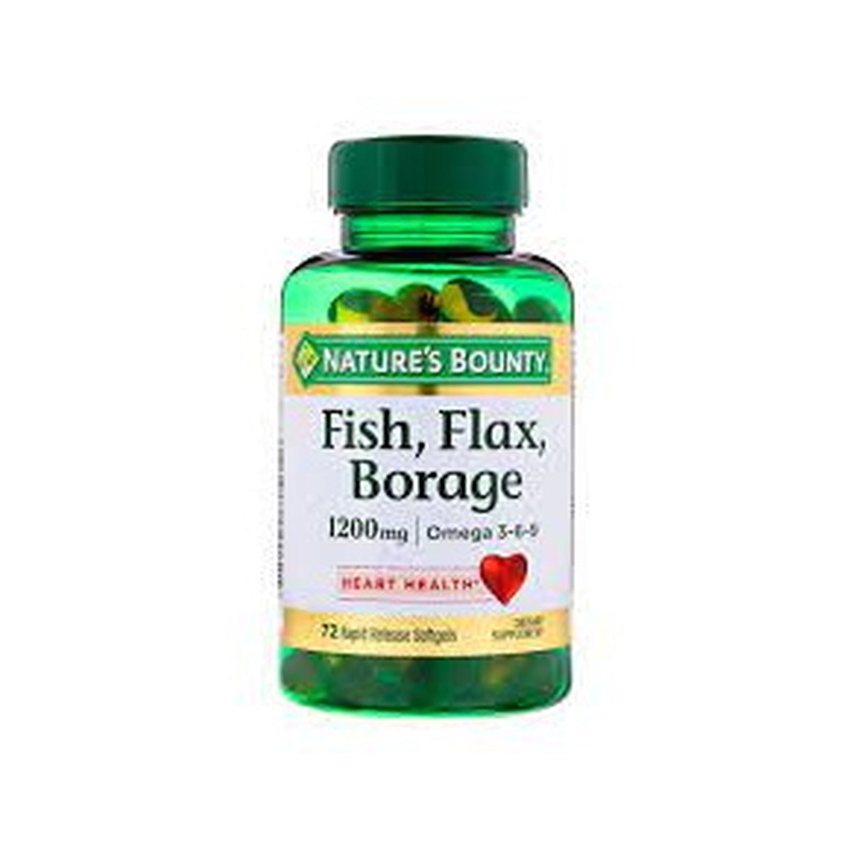 N/B Fish,Flax,Borage 1200Mg 72