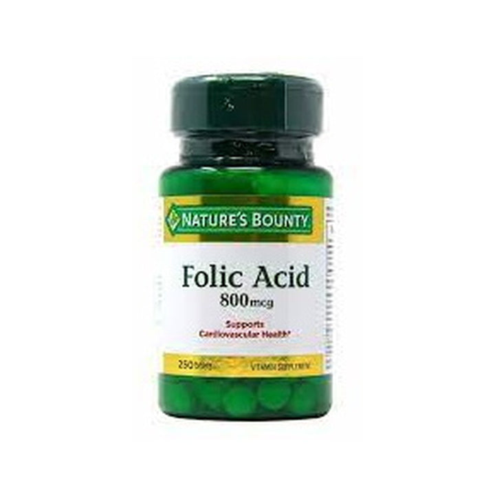 N/B Folic 800Mcg 250' Tablet